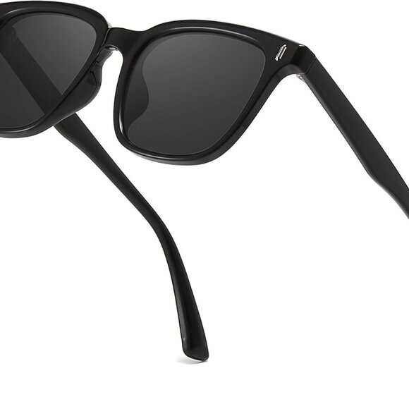 Trendy Polarized Sunglasses for Women Square Anti Glare Sun Glasses with UV Prot - Picture 1 of 6